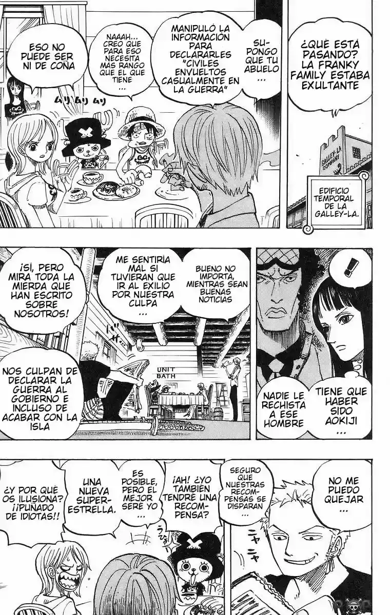 One Piece Capítulo 435 - Página 5 en español