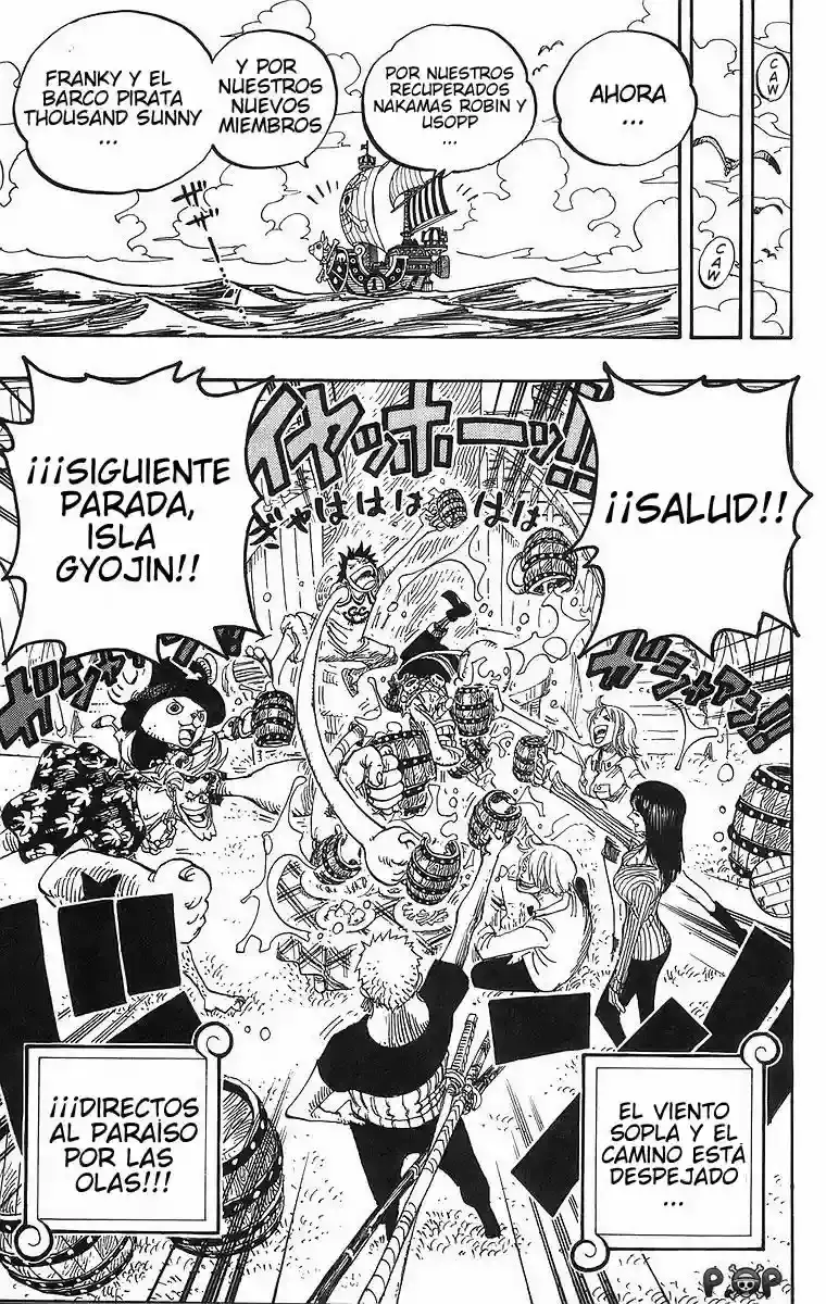 One Piece Capítulo 439 - Página 18 en español