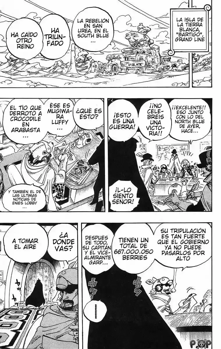 One Piece Capítulo 440 - Página 9 en español