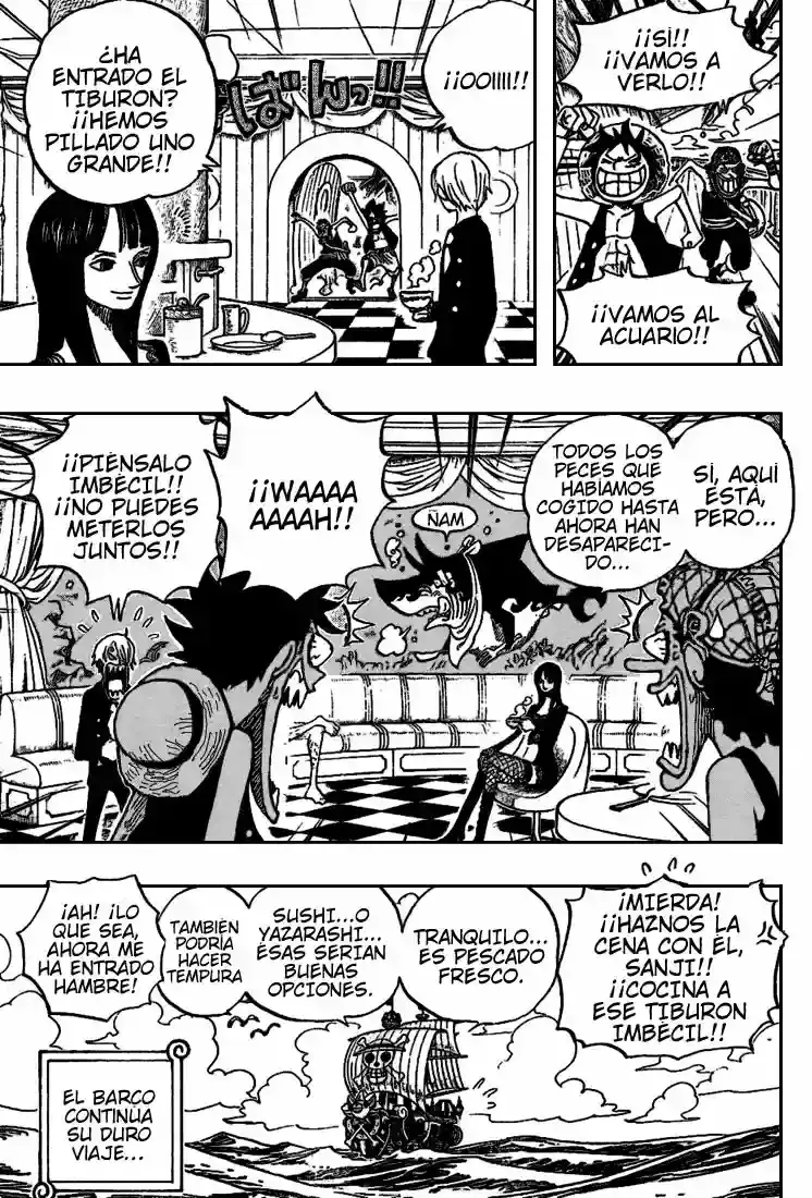 One Piece Capítulo 442 - Página 3 en español