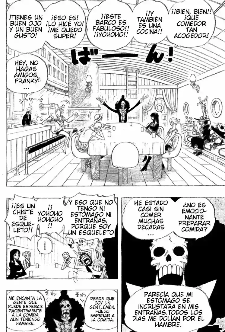 One Piece Capítulo 443 - Página 4 en español