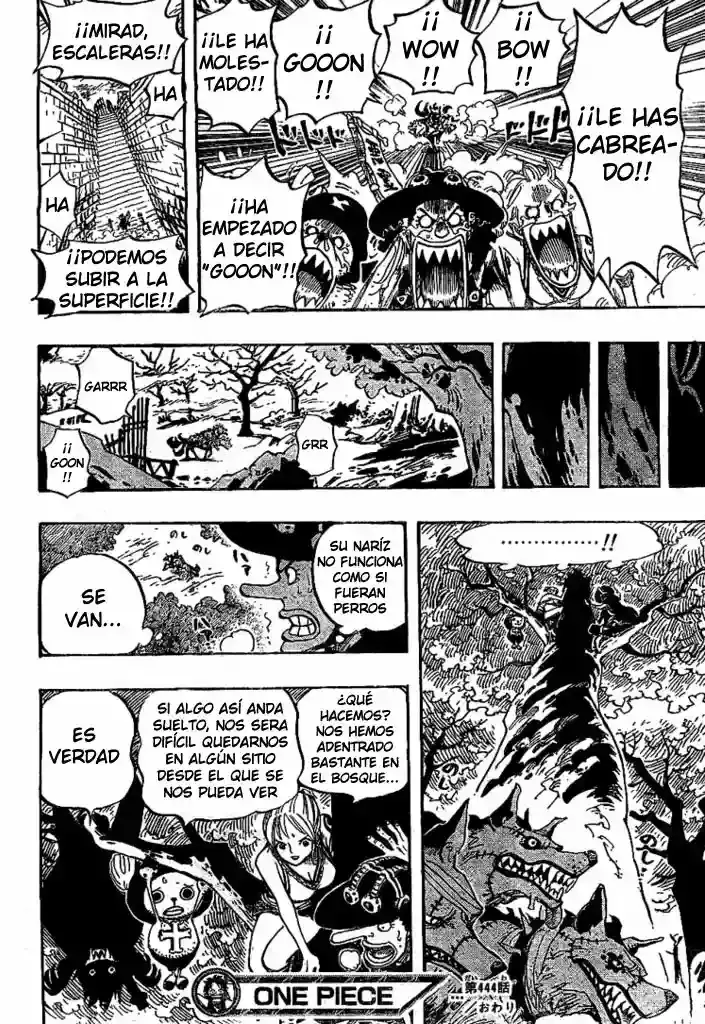 One Piece Capítulo 444 - Página 18 en español