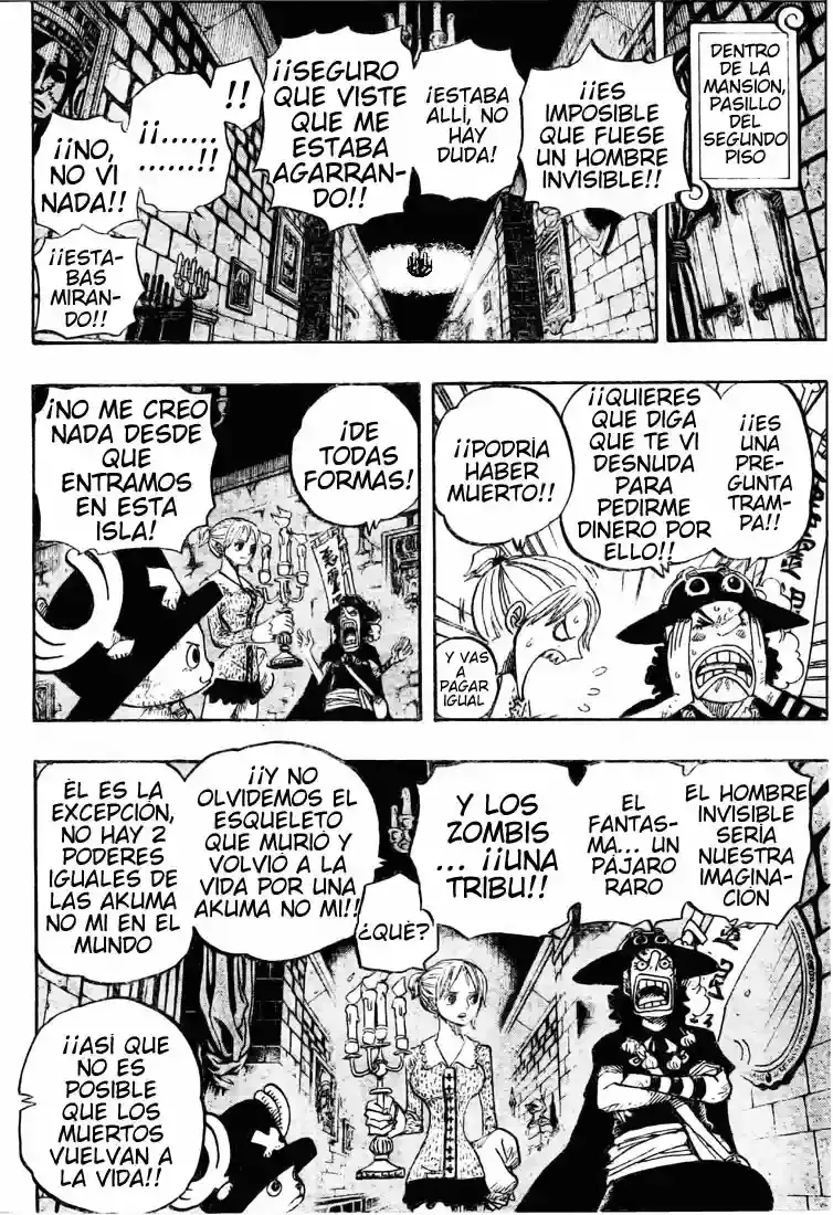 One Piece Capítulo 447 - Página 8 en español