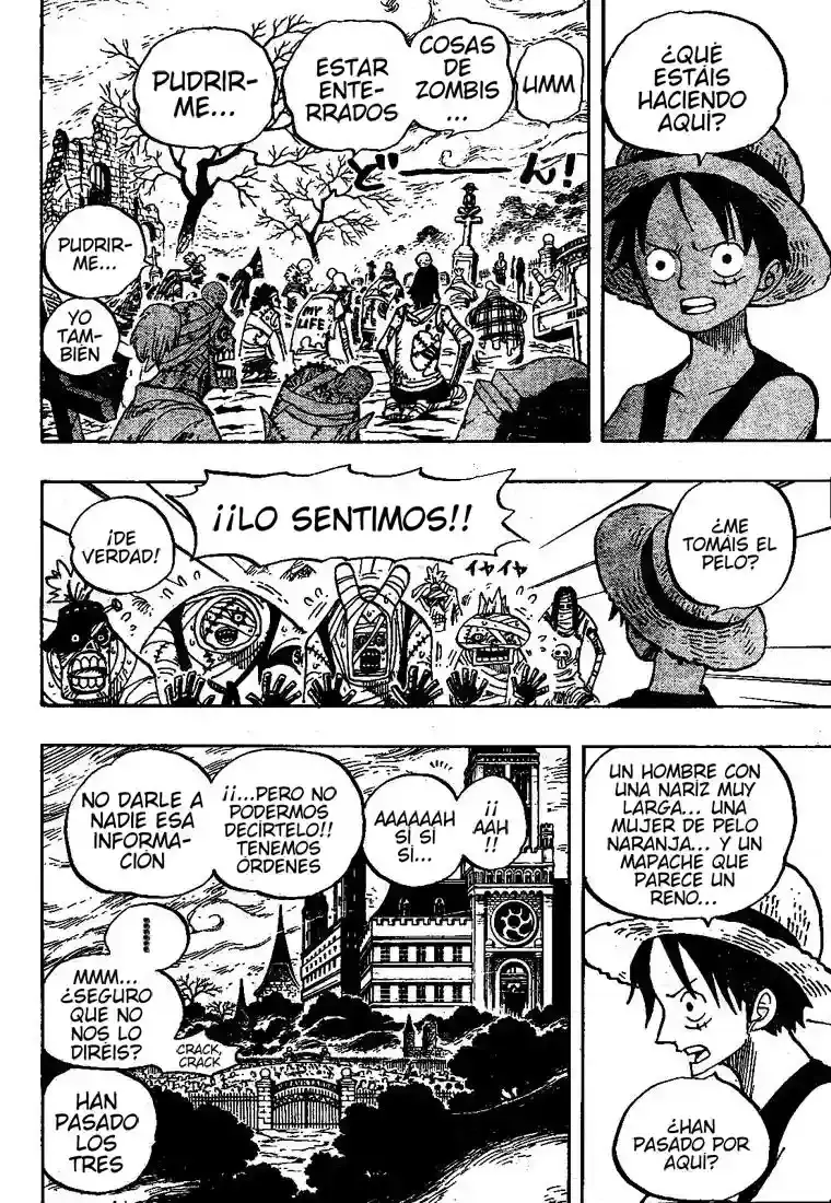 One Piece Capítulo 448 - Página 15 en español