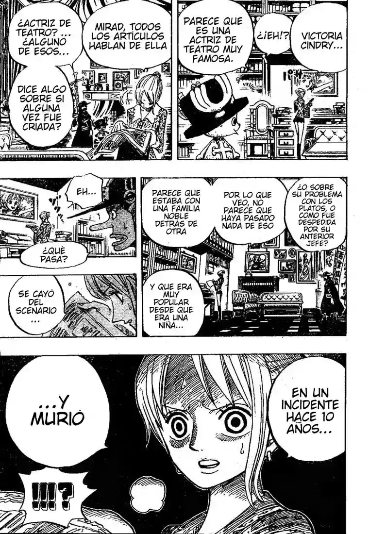 One Piece Capítulo 448 - Página 3 en español