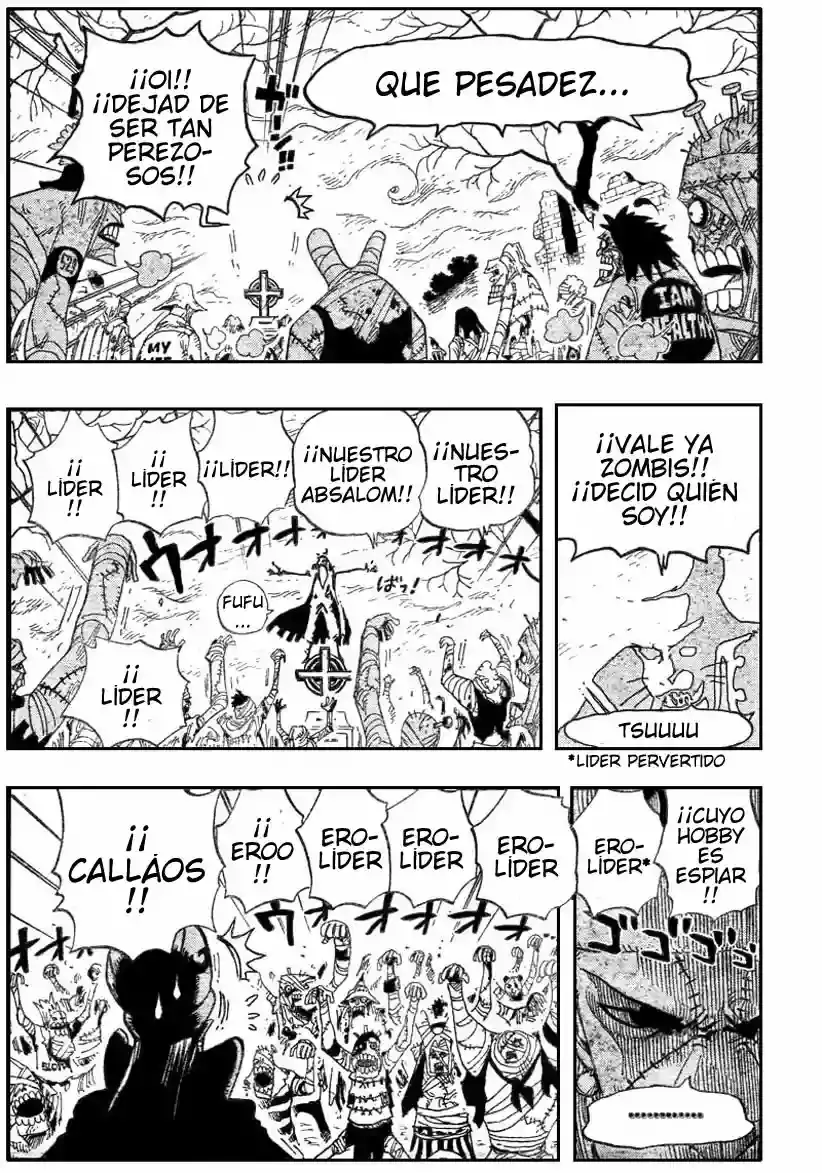 One Piece Capítulo 449 - Página 11 en español