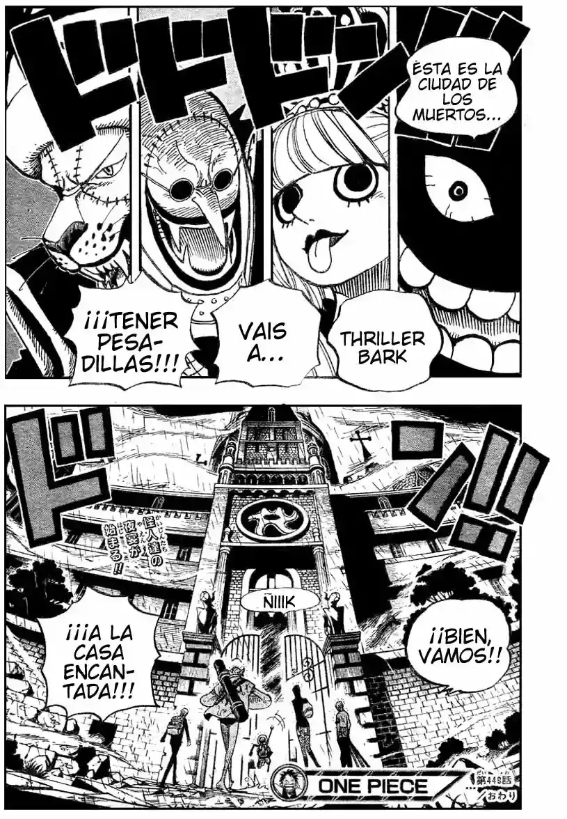 One Piece Capítulo 449 - Página 18 en español