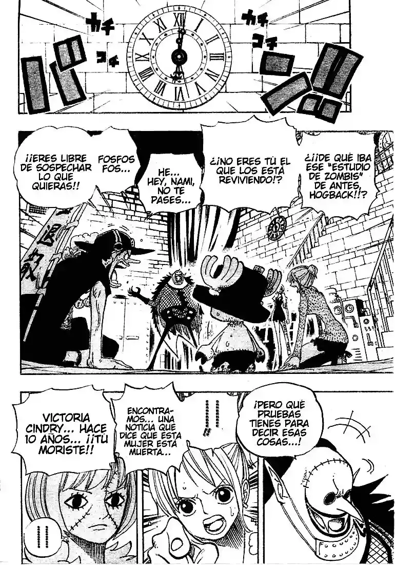 One Piece Capítulo 450 - Página 3 en español