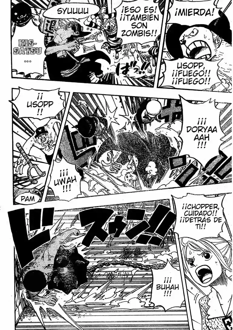 One Piece Capítulo 451 - Página 16 en español