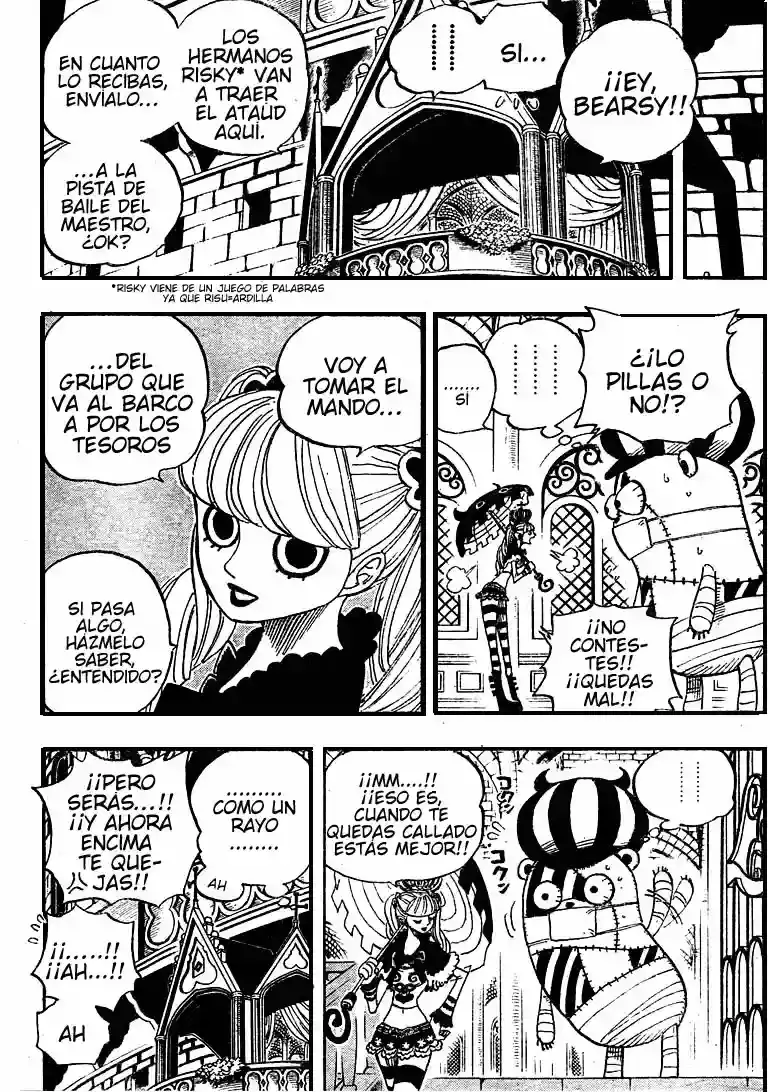 One Piece Capítulo 451 - Página 7 en español