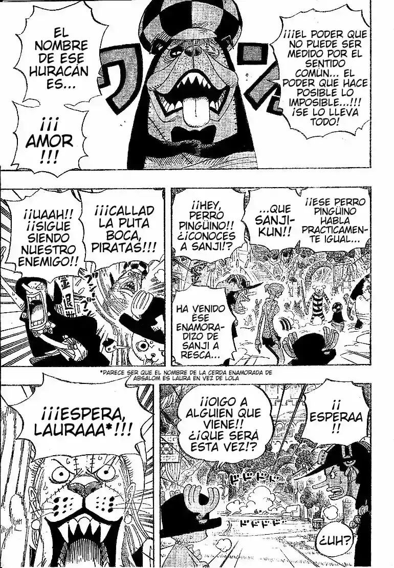 One Piece Capítulo 453 - Página 3 en español