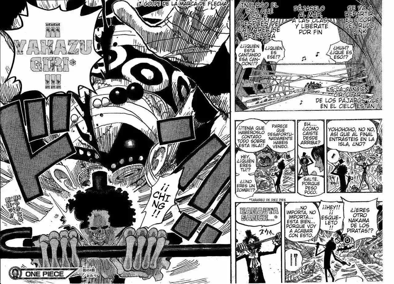 One Piece Capítulo 454 - Página 17 en español