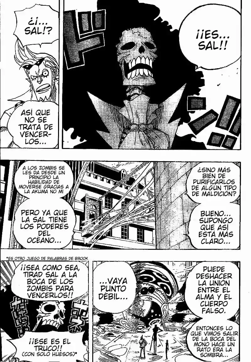 One Piece Capítulo 456 - Página 5 en español