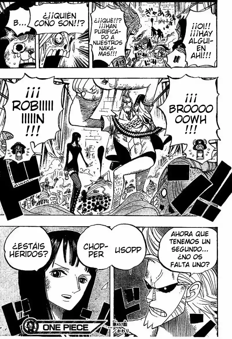 One Piece Capítulo 457 - Página 19 en español
