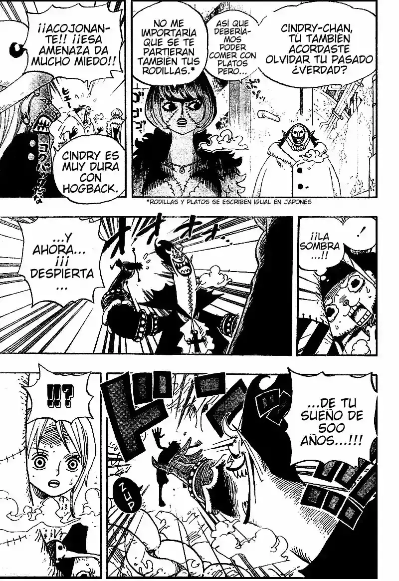 One Piece Capítulo 457 - Página 5 en español
