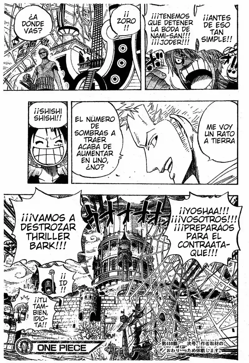 One Piece Capítulo 459 - Página 18 en español