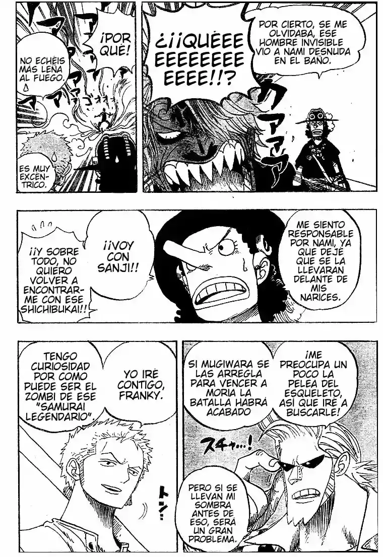 One Piece Capítulo 460 - Página 4 en español