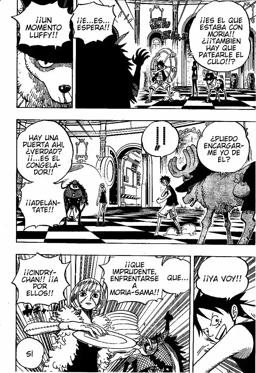 One Piece Capítulo 461 - Página 4 en español