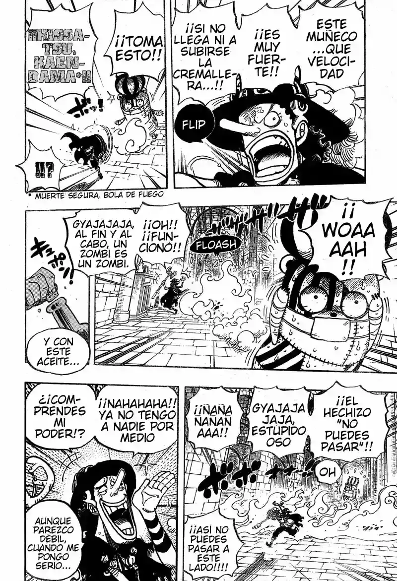 One Piece Capítulo 464 - Página 17 en español