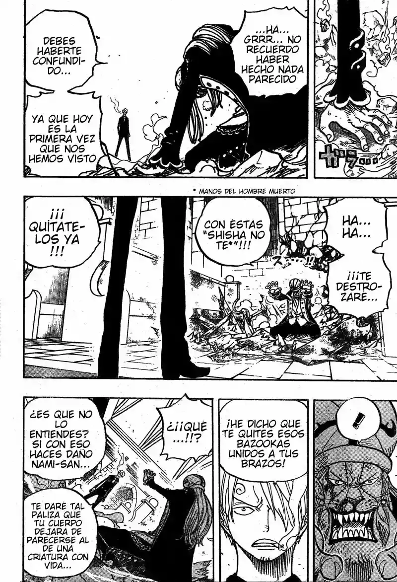 One Piece Capítulo 464 - Página 4 en español
