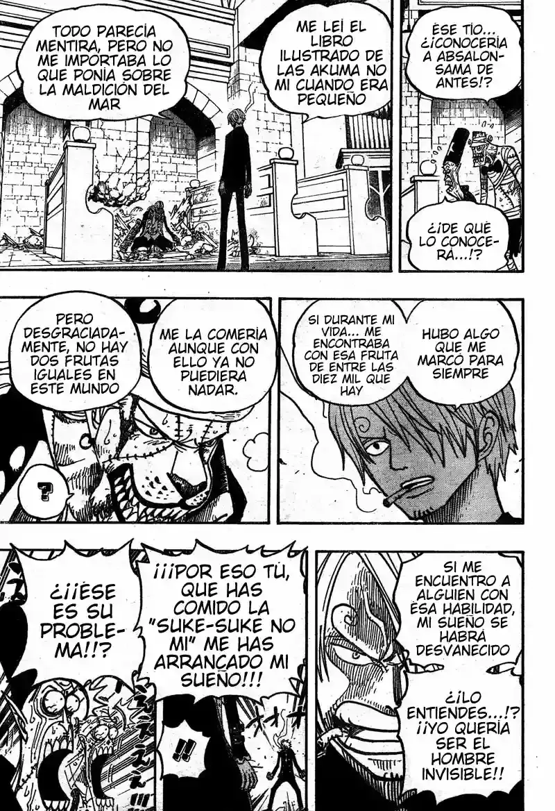 One Piece Capítulo 464 - Página 7 en español