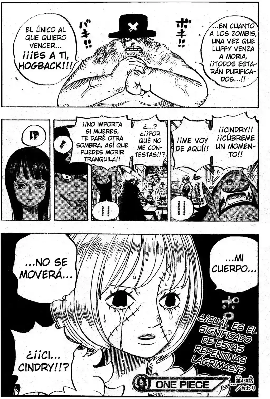 One Piece Capítulo 468 - Página 19 en español