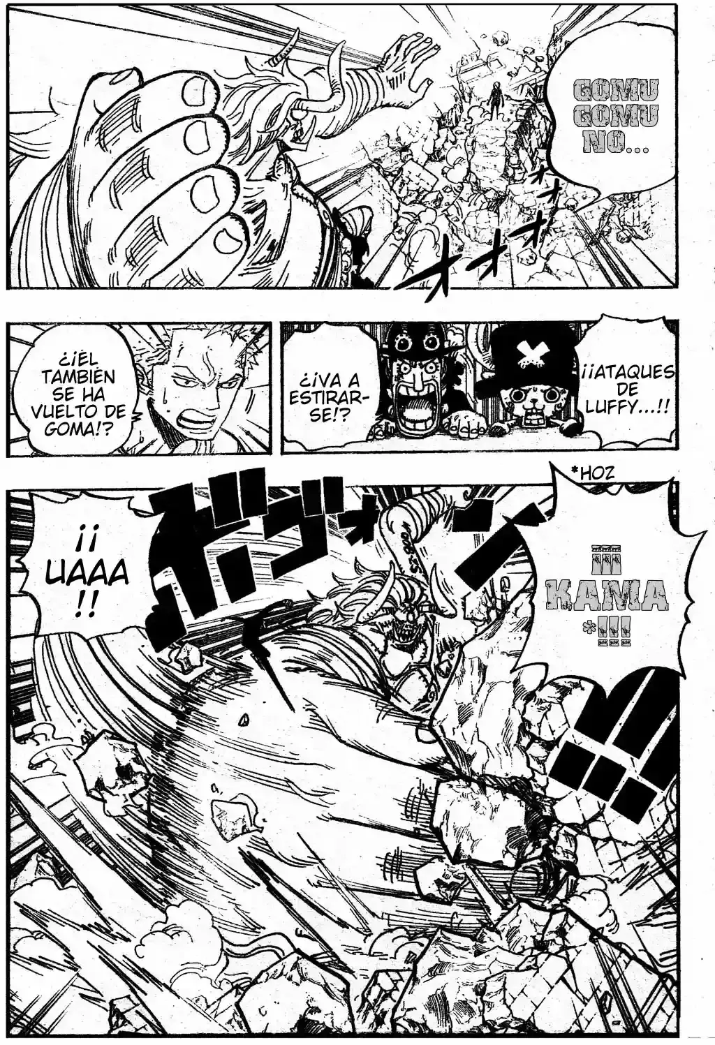 One Piece Capítulo 470 - Página 4 en español