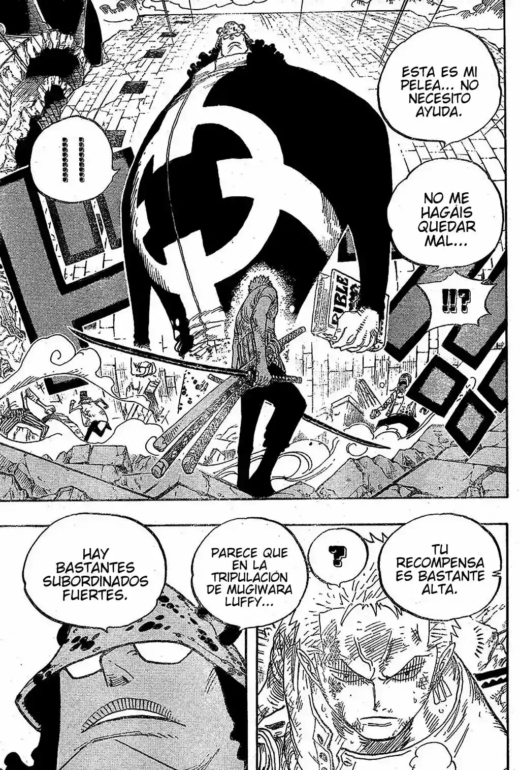 One Piece Capítulo 484 - Página 3 en español