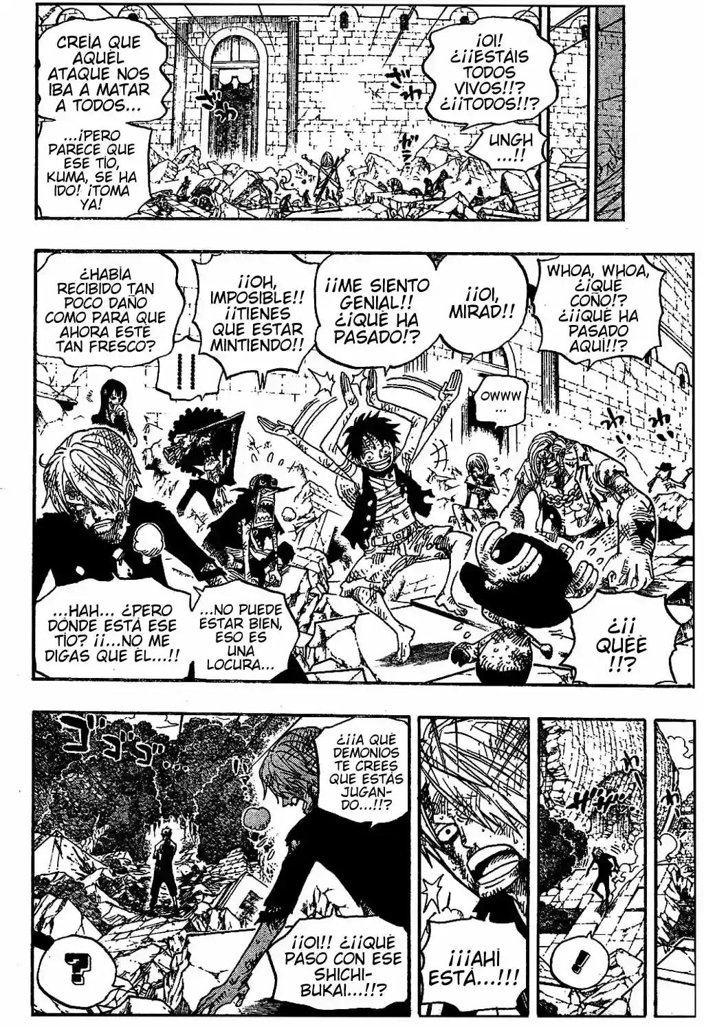 One Piece Capítulo 485 - Página 18 en español