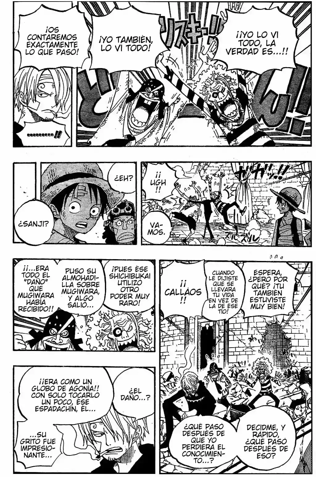 One Piece Capítulo 486 - Página 8 en español