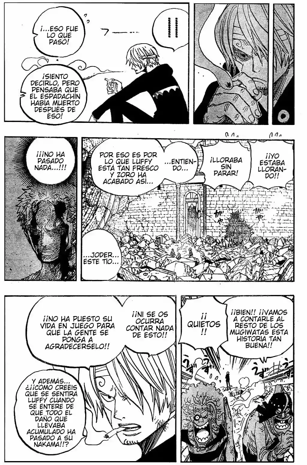 One Piece Capítulo 486 - Página 9 en español