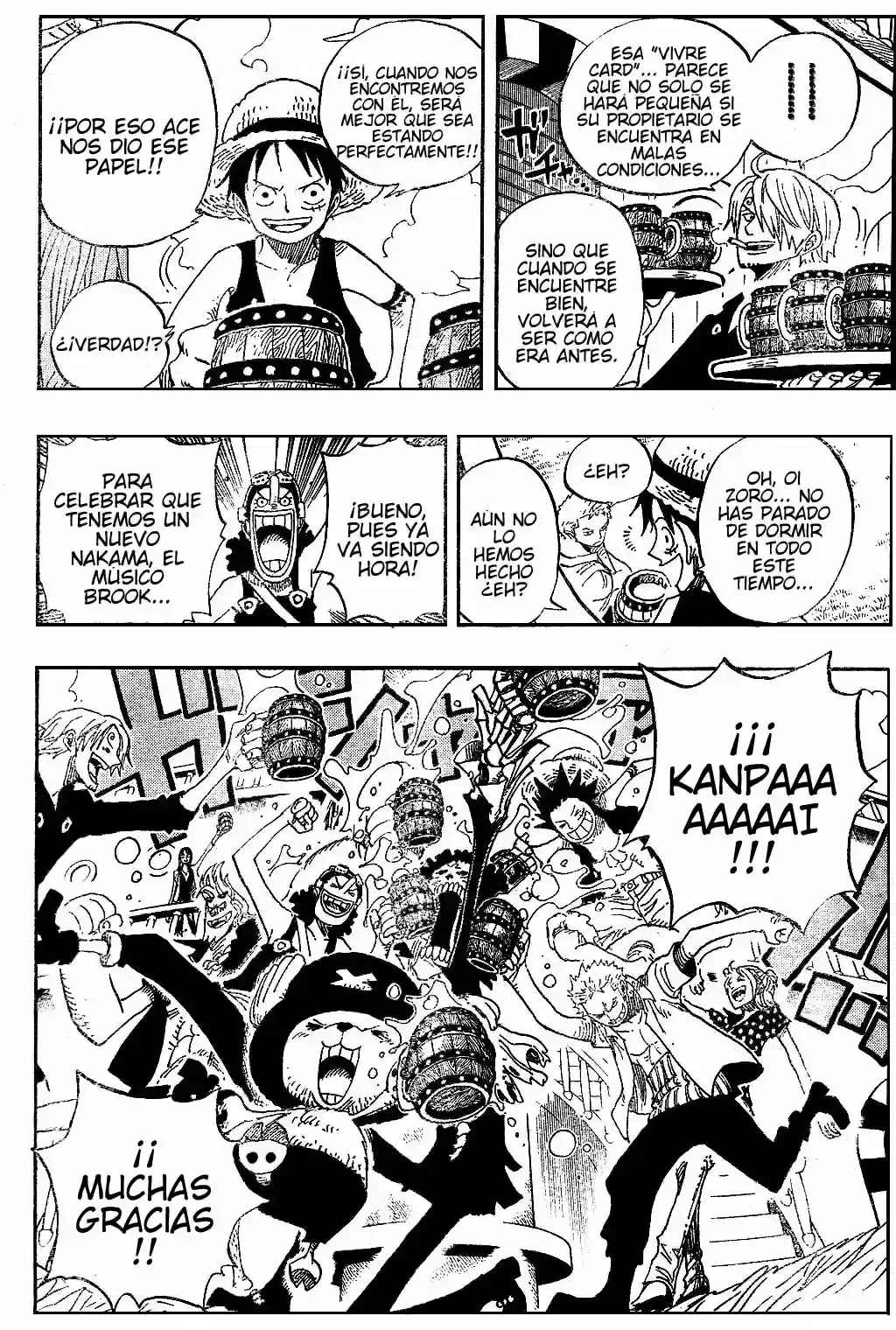One Piece Capítulo 490 - Página 6 en español