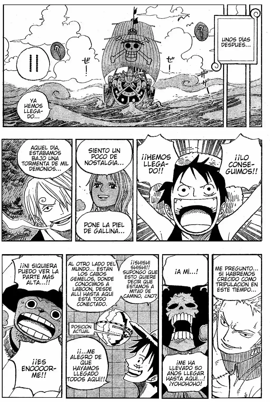 One Piece Capítulo 490 - Página 9 en español