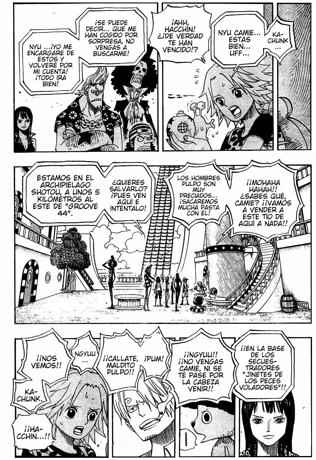 One Piece Capítulo 491 - Página 8 en español