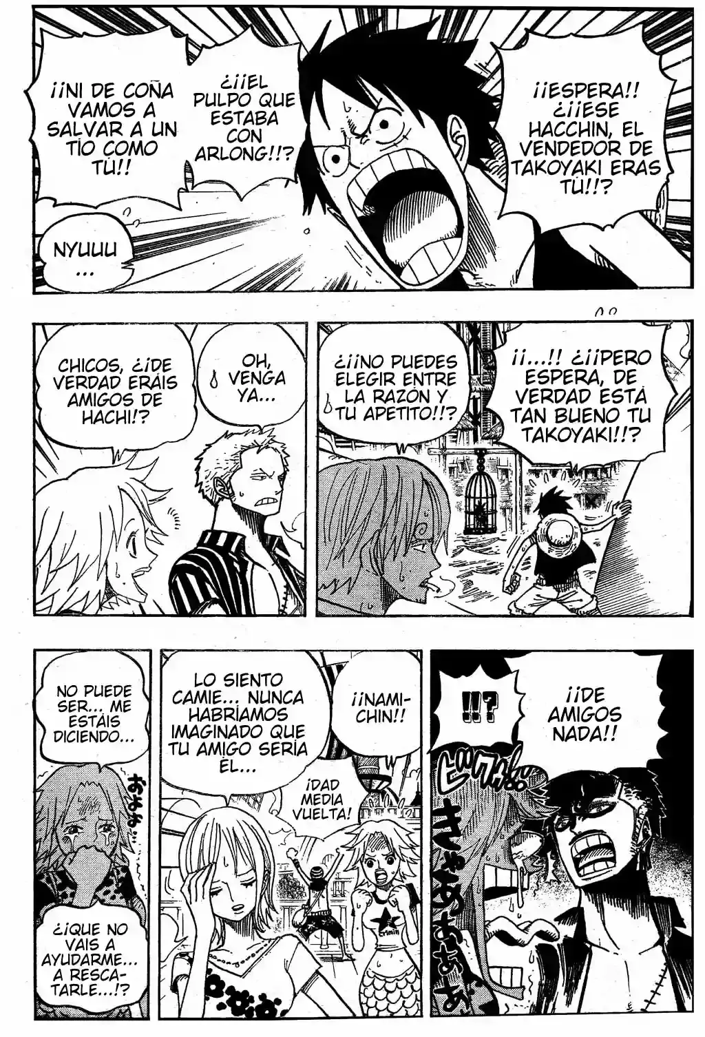 One Piece Capítulo 492 - Página 14 en español