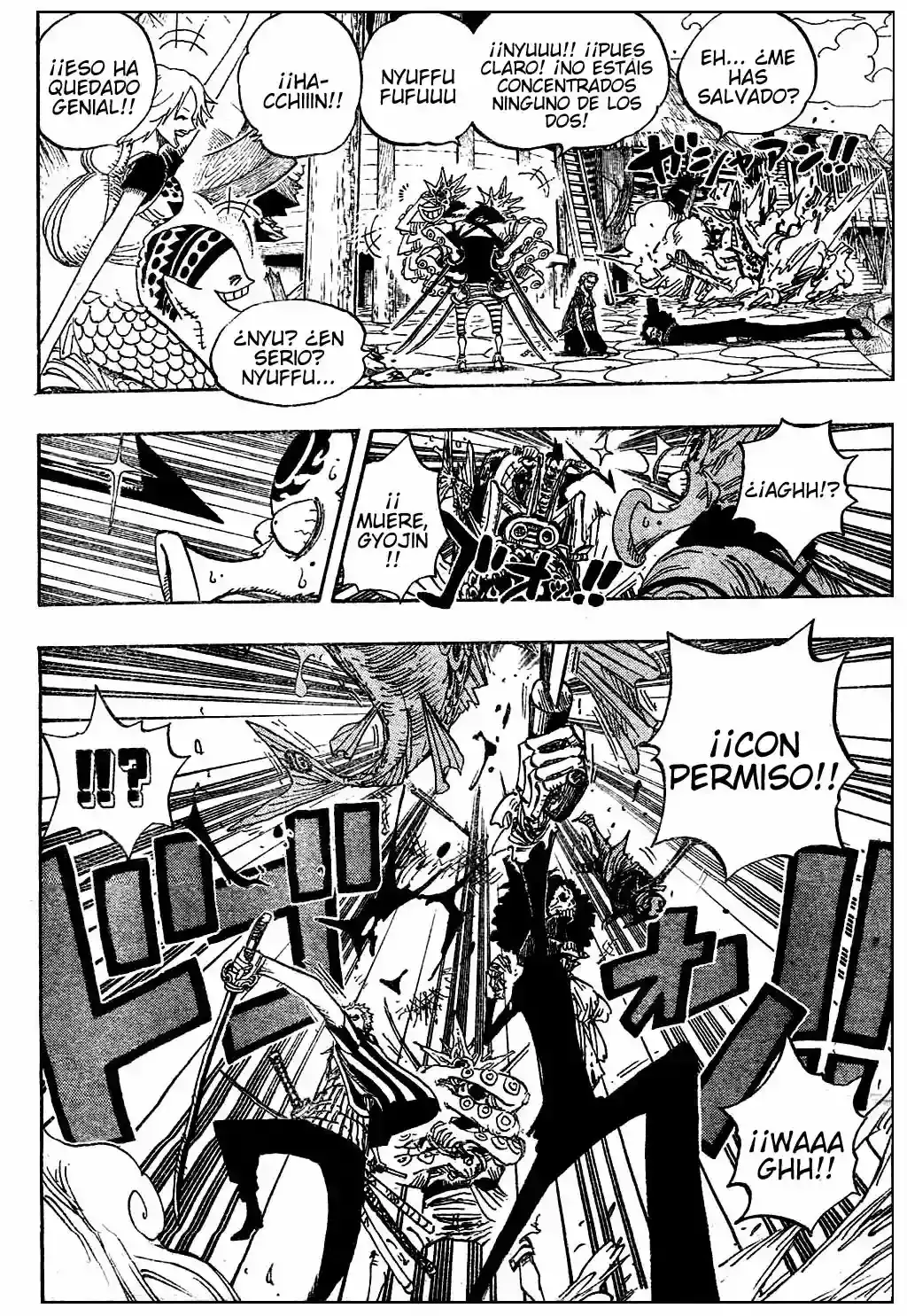 One Piece Capítulo 494 - Página 4 en español