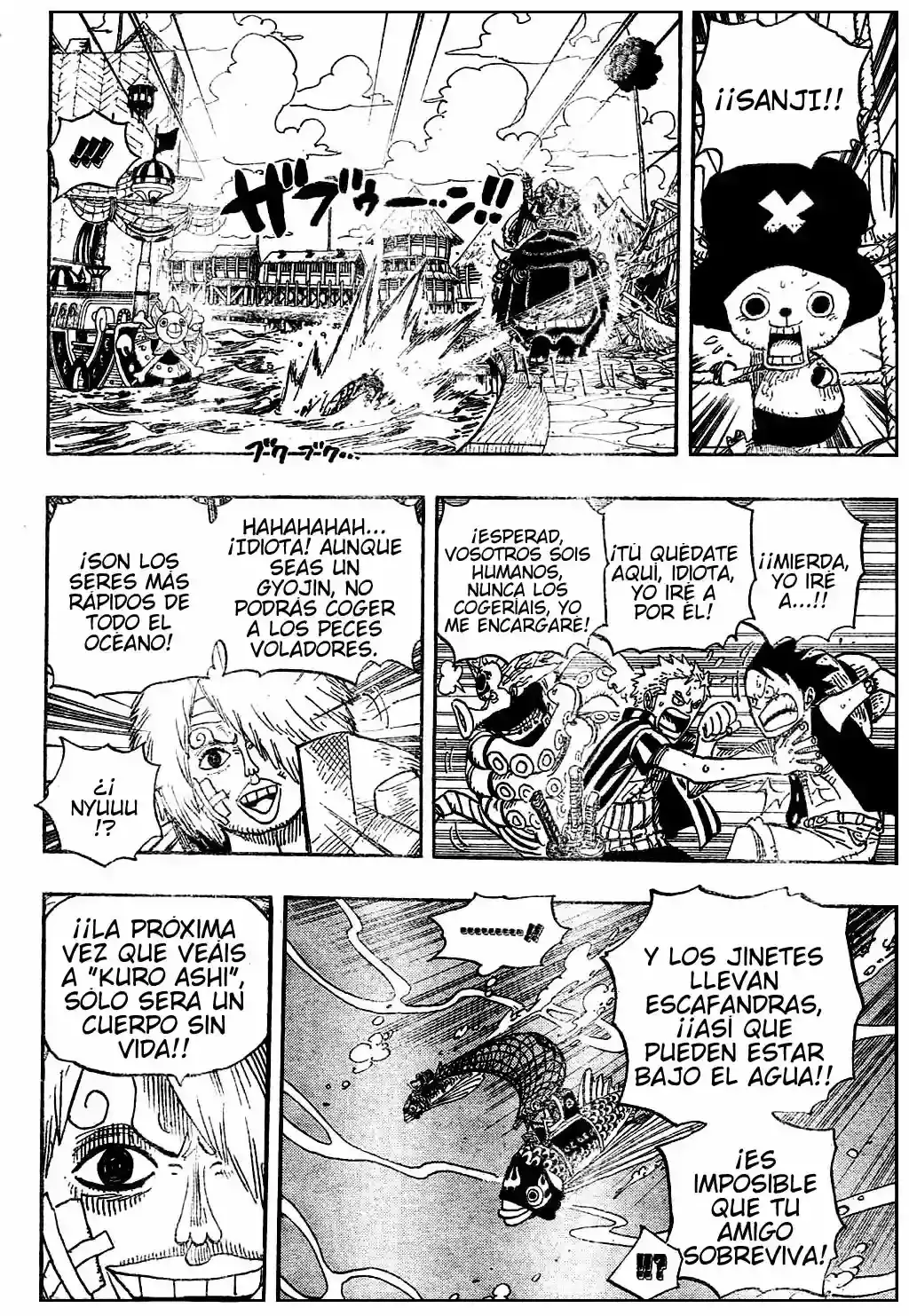 One Piece Capítulo 495 - Página 6 en español