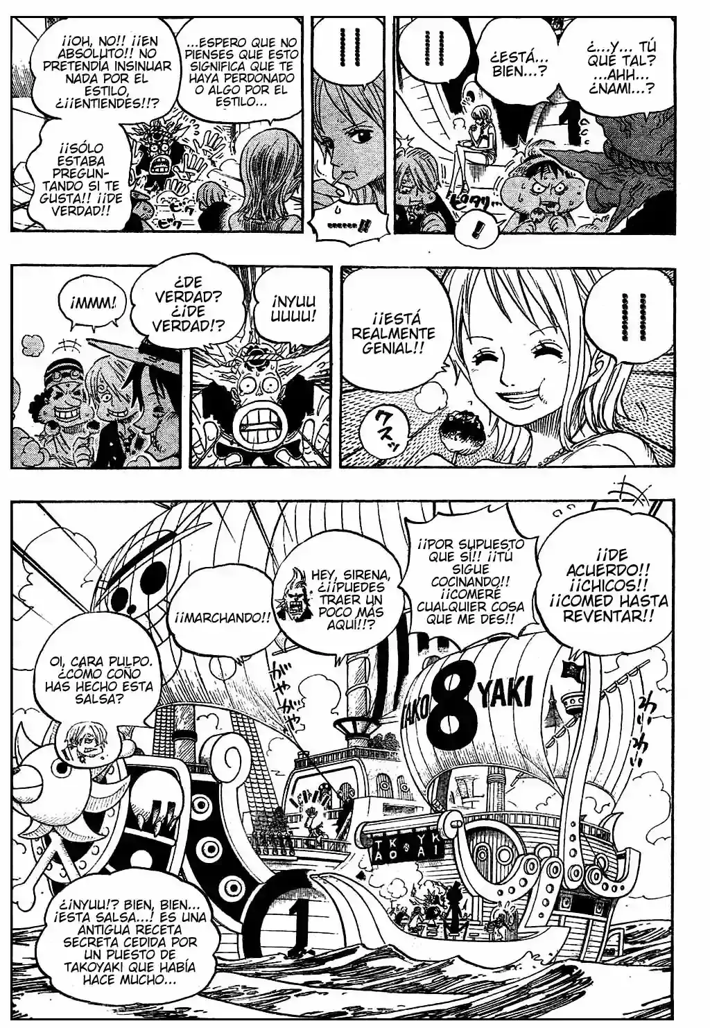 One Piece Capítulo 496 - Página 3 en español