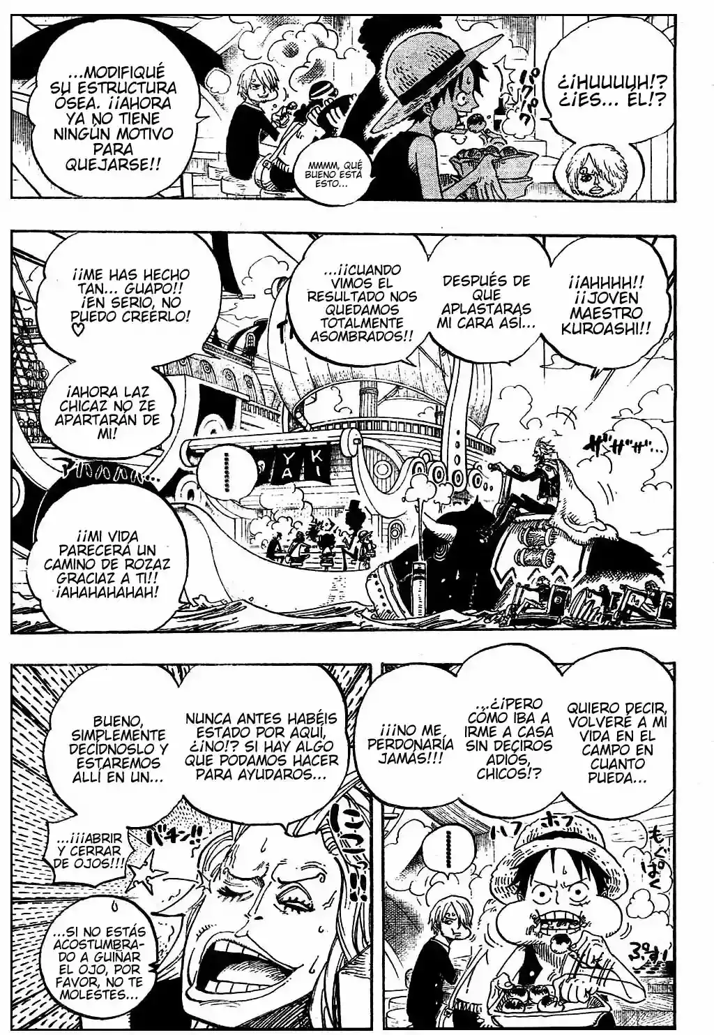 One Piece Capítulo 496 - Página 5 en español