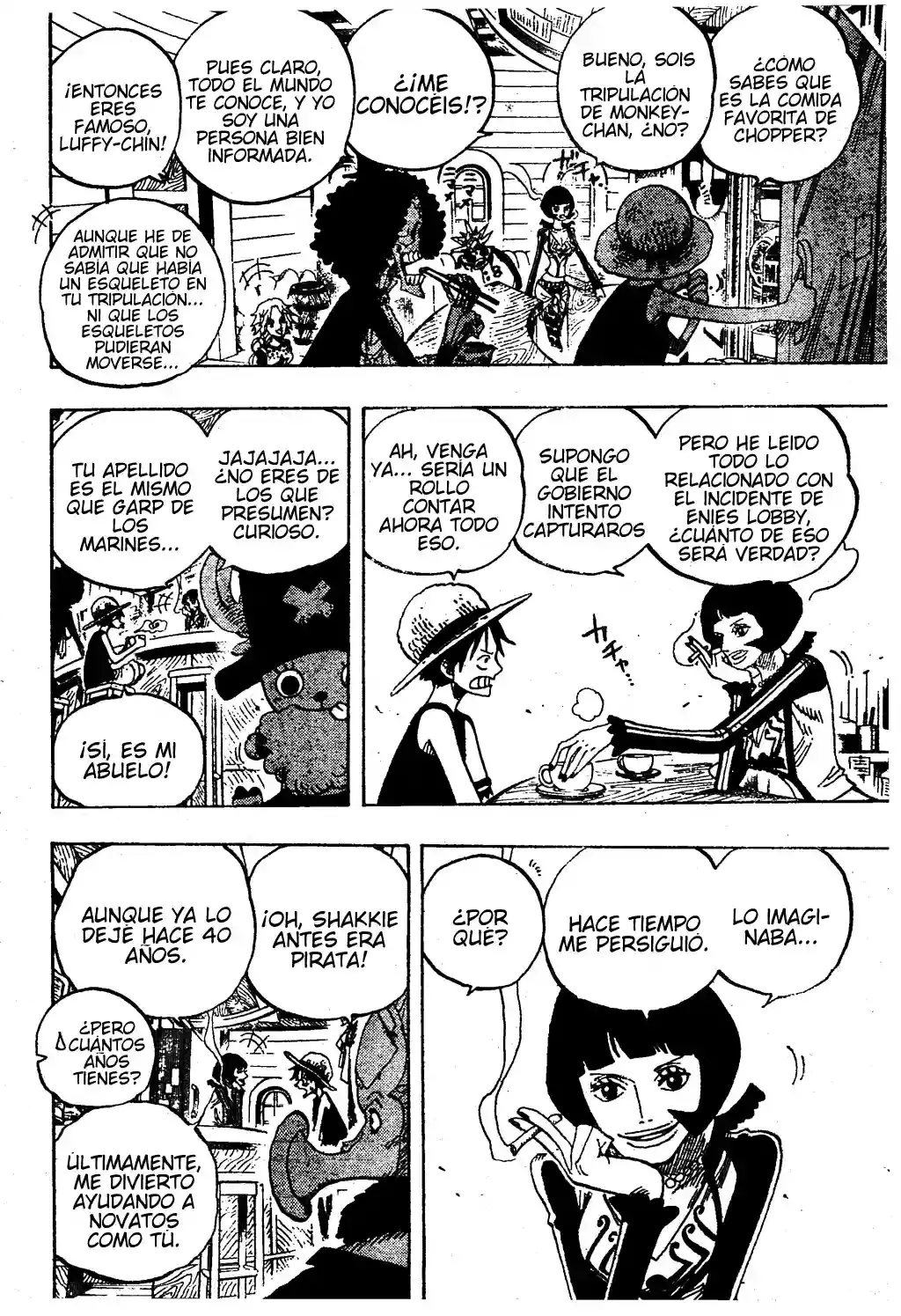 One Piece Capítulo 498 - Página 8 en español