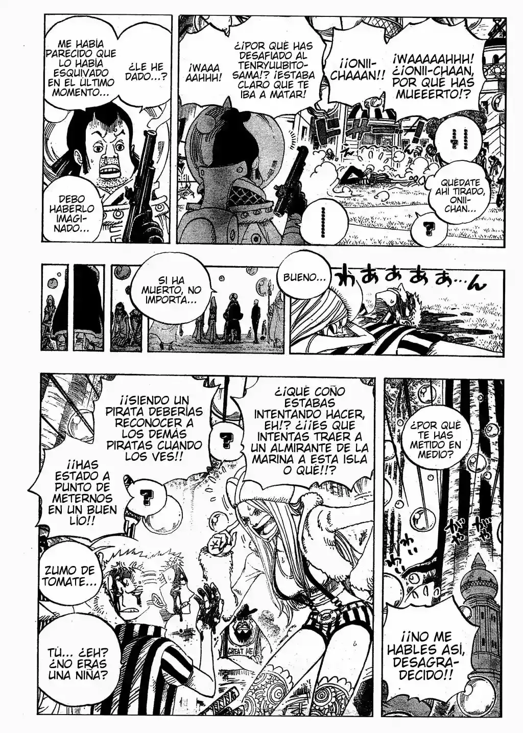 One Piece Capítulo 499 - Página 15 en español