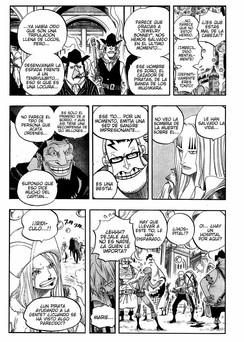 One Piece Capítulo 499 - Página 16 en español
