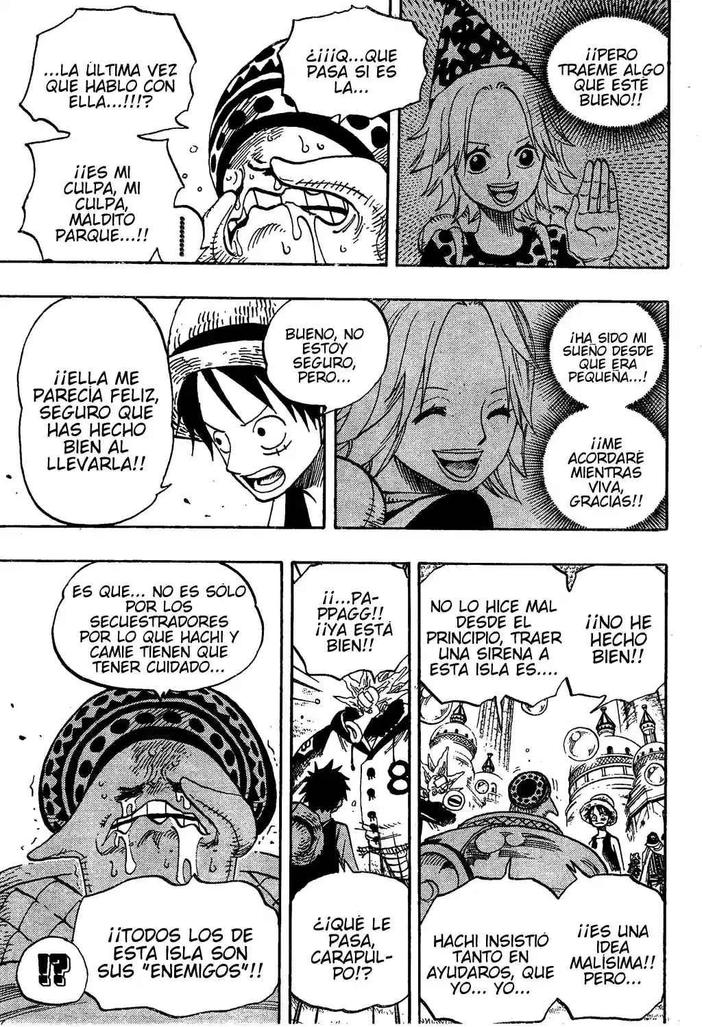 One Piece Capítulo 500 - Página 9 en español