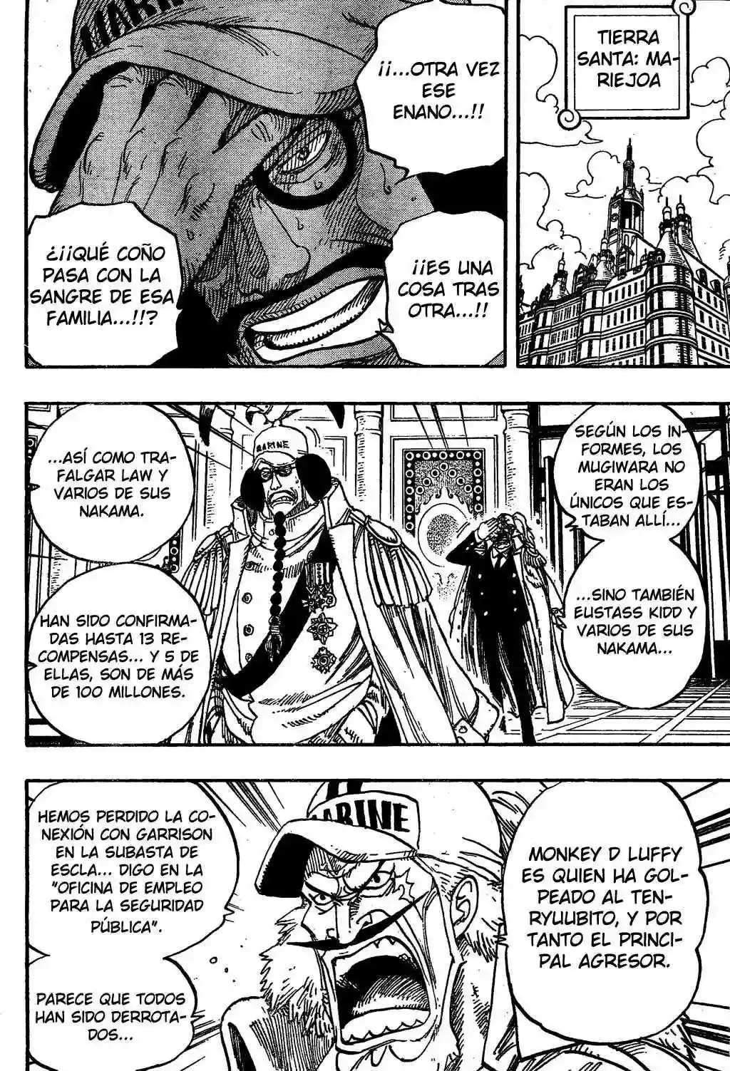 One Piece Capítulo 504 - Página 4 en español