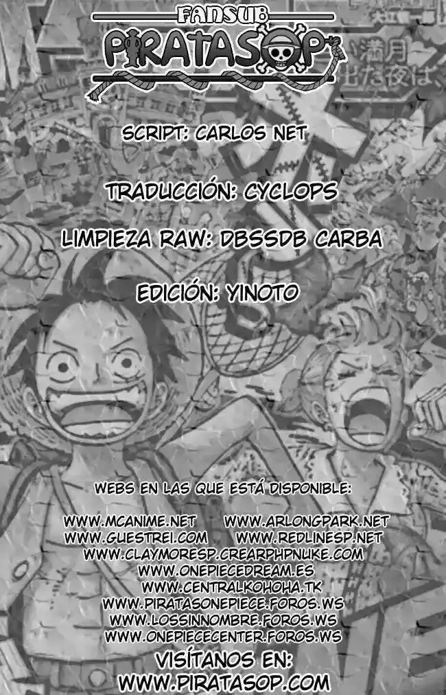 One Piece Capítulo 505 - Página 19 en español