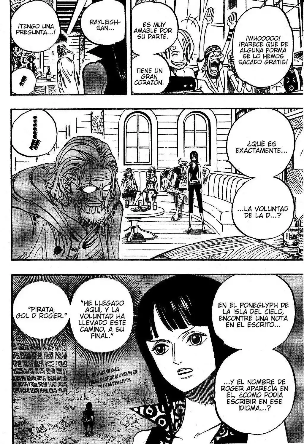 One Piece Capítulo 507 - Página 3 en español