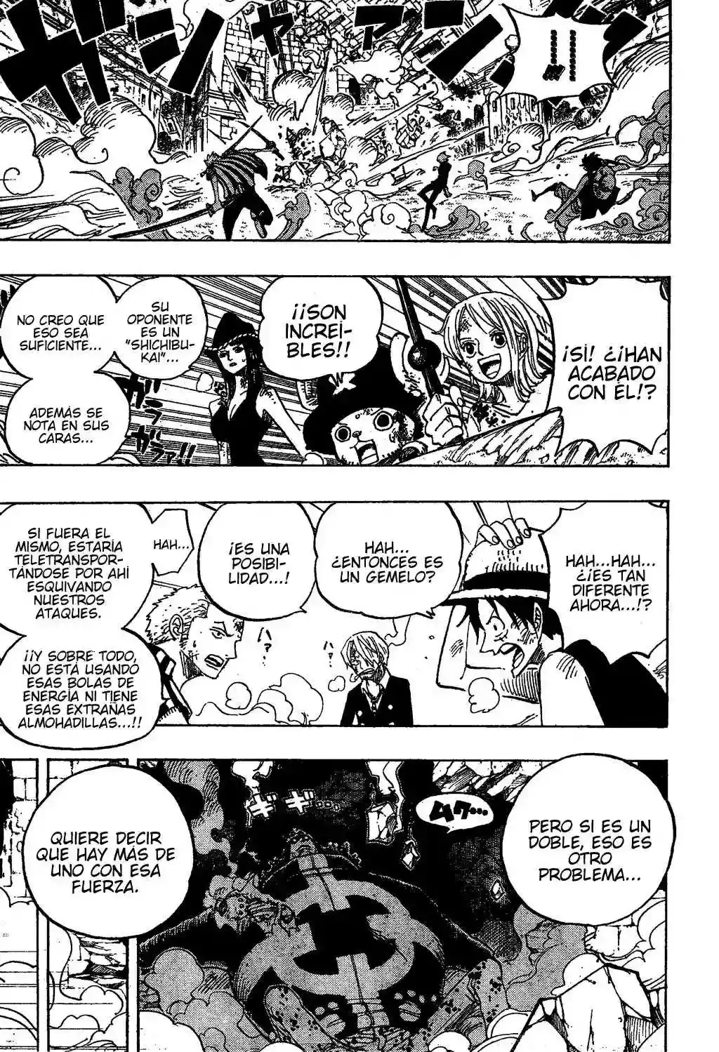 One Piece Capítulo 509 - Página 5 en español