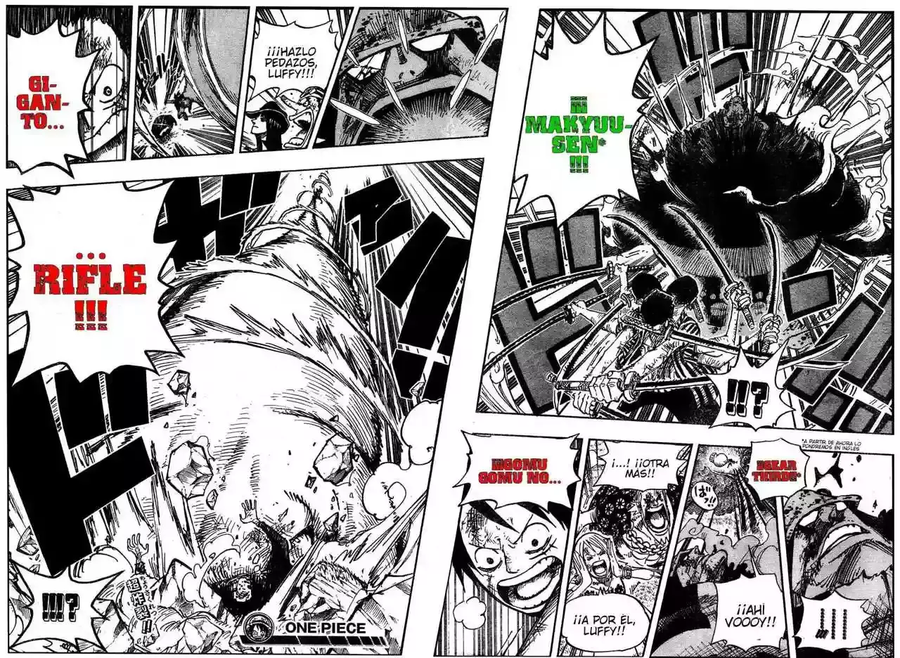 One Piece Capítulo 510 - Página 18 en español