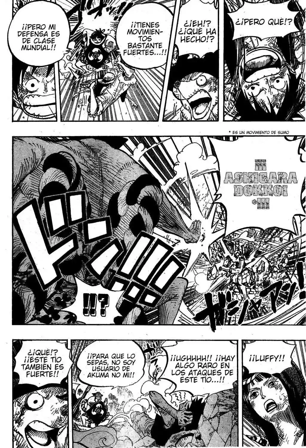 One Piece Capítulo 511 - Página 13 en español