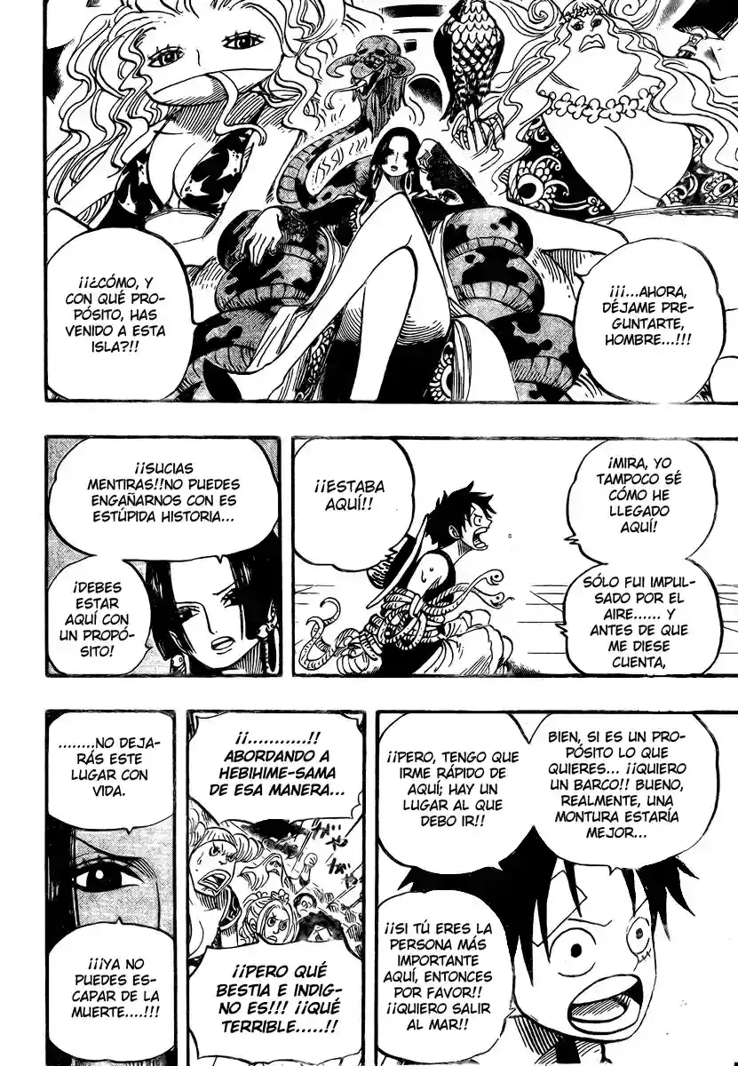 One Piece Capítulo 518 - Página 8 en español